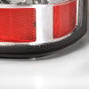1999-2002 Chevrolet Silverado/ 1999-2006 GMC Sierra LED Tail Lights (Chrome Housing/Clear Lens)