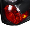 1994-2004 Chevrolet S10/ GMC Sonoma/ Isuzu Hombre Tail Lights (Matte Black Housing/Clear Lens)
