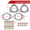 1988-1991 Honda CRX Hatchback T-304 Stainless Steel N1 Style Catback Exhaust System w/ Burnt Tip