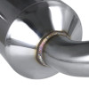 1988-1991 Honda CRX Hatchback T-304 Stainless Steel N1 Style Catback Exhaust System w/ Burnt Tip