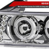 2004-2012 Chevrolet Colorado/ GMC Canyon Dual Halo Projector Headlights (Chrome Housing/Clear Lens)