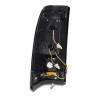 2003-2006 Chevrolet Silverado LED Tail Lights (Glossy Black Housing/Smoked Lens)