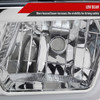 2006-2010 Dodge Charger Switchback Sequential LED Bar Factory Style Headlights (Chrome Housing/Clear Lens)