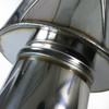 1990-1993 Honda Accord T-304 Stainless Steel N1 Style Catback Exhaust System w/ Burnt Tip