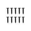 2016-2020 Honda Civic Sedan Glossy Black Polypropylene Rear Bumper Lip Diffuser Set