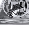 2004-2008 Ford F-150/ 2006-2008 Lincoln Mark LT Replacement Crystal Headlights w/ Amber Reflector (Chrome Housing/Clear Lens)