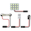 Universal SMD 12PC LED Panel Dome Light