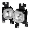 2008-2010 Ford F-250/F-350/F-450/F-550 Super Duty H10 Fog Lights (Chrome Housing/Clear Lens)