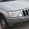 1999-2004 Jeep Grand Cherokee Dual Halo Projector Headlights (Chrome Housing/Clear Lens)