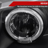 2002-2006 Chevrolet Avalanche/ 2003-2007 Silverado Dual Halo Projector Headlights (Matte Black Housing/Clear Lens)