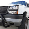 2002-2006 Chevrolet Avalanche/ 2003-2007 Silverado Dual Halo Projector Headlights (Matte Black Housing/Clear Lens)