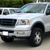 2004-2008 Ford F-150/ 2006-2008 Lincoln Mark LT Halo Projector Headlights w/ SMD LED Light Strip & LED Turn Signal Lights (Chrome Housing/Clear Lens)