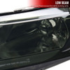 2006-2011 Honda Civic 4DR Sedan Factory Style Headlights w/ LED Strip (Chrome Housing/Smoked Lens)