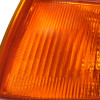 1992-1995 Honda Civic 2/3DR Corner Lights (Chrome Housing/Amber Lens)