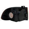 1992-1995 Honda Civic 2/3DR Corner Lights (Chrome Housing/Amber Smoked Lens)