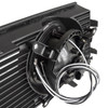 2005-2009 Ford Mustang V6 Black ABS Grille w/ Dual H10 Fog Lights