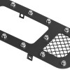 2007-2013 Chevrolet Silverado 1500/1500HD Rivet Style Black Stainless Steel 3PC Mesh Grille insert