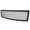 2007-2013 GMC Sierra 1500 NBS Rivet Style Black Stainless Steel Mesh Grille Insert