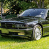 1995-2001 BMW E38 7 Series LED Bar Dual Halo Projector Headlights (Glossy Black Housing/Smoked Lens)