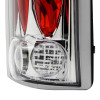 1988-2000 Chevrolet C/K C10/Silverado/Tahoe/Suburban GMC Sierra/Jimmy/Yukon Tail Lights (Chrome Housing/Clear Lens)