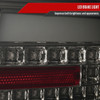 2008-2017 Mitsubishi Lancer / 2008-2015 Lancer EVO X Sedan LED Tail Lights (Chrome Housing/Smoked Lens)