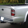 1997-2004 Dodge Dakota Tail Lights (Chrome Housing/Clear Lens)