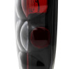 1995-2004 Chevrolet Blazer/S10 GMC Jimmy/Envoy Oldmosbile Bravada Tail Lights (Matte Black Housing/Clear Lens)