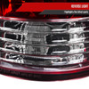 1988-2000 Chevrolet C/K C10/Silverado/Tahoe/Suburban GMC Sierra/Jimmy/Yukon APC LED Tail Lights (Chrome Housing/Red Lens)