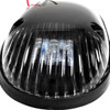Universal 3PC Set Roof Cab Amber LED Lights (Black Housing/Clear Lens)