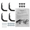 2005-2024 Nissan Frontier Crew Cab 4" Chrome Stainless Steel Side Step Nerf Bars