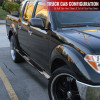 2005-2024 Nissan Frontier Crew Cab 4" Chrome Stainless Steel Side Step Nerf Bars