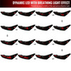 2018-2022 Toyota Camry LED Tail Lights w/ Sequential Signal Lamps (Glossy Black Housing/Smoked Lens)