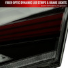 2018-2022 Toyota Camry LED Tail Lights w/ Sequential Signal Lamps (Glossy Black Housing/Smoked Lens)