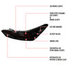 2018-2022 Toyota Camry LED Tail Lights w/ Sequential Signal Lamps (Glossy Black Housing/Smoked Lens)