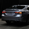 2018-2022 Toyota Camry LED Tail Lights w/ Sequential Signal Lamps (Glossy Black Housing/Smoked Lens)