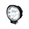 Universal Off Road 6000K Flood Beam 27W 9-LED Round Fog Light - 4PC (Black Aluminum Housing/Glass Lens)
