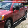 2004-2021 Nissan Titan Crew Cab 4" Chrome Stainless Steel Side Step Nerf Bars