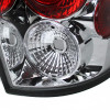 2005-2008 Toyota Tacoma Tail Lights (Chrome Housing/Clear Lens)