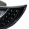 2011-2012 Mazda 2 LED Tail Lights (Matte Black/Clear Lens)