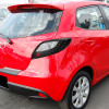 2011-2012 Mazda 2 LED Tail Lights (Matte Black/Clear Lens)