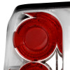 2005-2006 Jeep Grand Cherokee Tail Lights (Chrome Housing/Clear Lens)