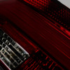 2001-2003 BMW E39 5 Series Sedan LED Tail Lights (Chrome Housing/Red Smoke Lens)