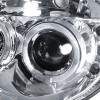 2003-2005 Dodge Neon Dual Halo Projector Headlights (Chrome Housing/Clear Lens)