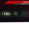 2004-2007 BMW E60 5 Series Sedan LED Tail Lights (Chrome Housing/Red Smoked Lens)