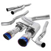 2015-2021 Ford Mustang 2.3L EcoBoost Dual Catback Exhaust System (Burnt Tip)