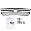 2015-2018 Chevrolet Suburban/Tahoe Rivet Style Black Stainless Steel 2PC Mesh Grille Insert