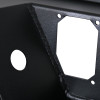 2011-2019 Chevrolet Silverado/ GMC Sierra 2500/3500 Black Heavy Duty Steel Rear Step Bumper w/ License Lamps