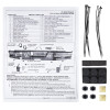 2011-2019 Chevrolet Silverado/ GMC Sierra 2500/3500 Black Heavy Duty Steel Rear Step Bumper w/ License Lamps