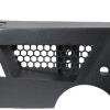 2009-2018 Dodge RAM 1500 / 2019-2021 RAM Classic / 2010-2024 RAM 2500 3500 Black Heavy Duty Steel Rear Step Bumper w/ License Lamp