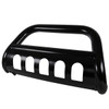 2018-2024 Jeep Wrangler JL / Gladiator 3" Black Stainless Steel Bull Bar